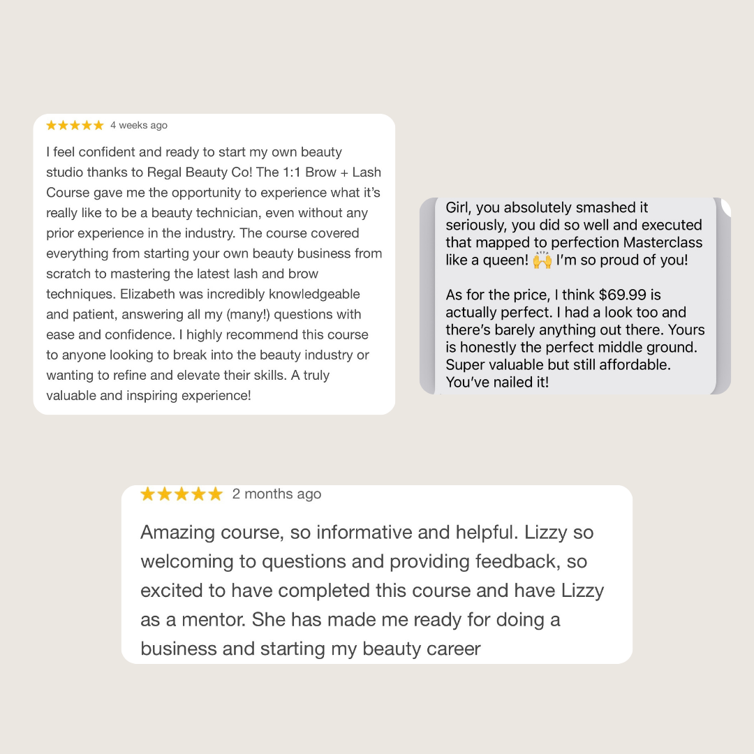 All Things Brows Online Course