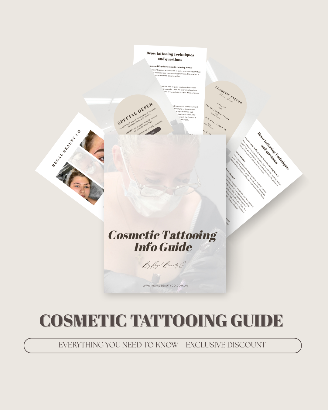 FREE Cosmetic Tattooing Guide