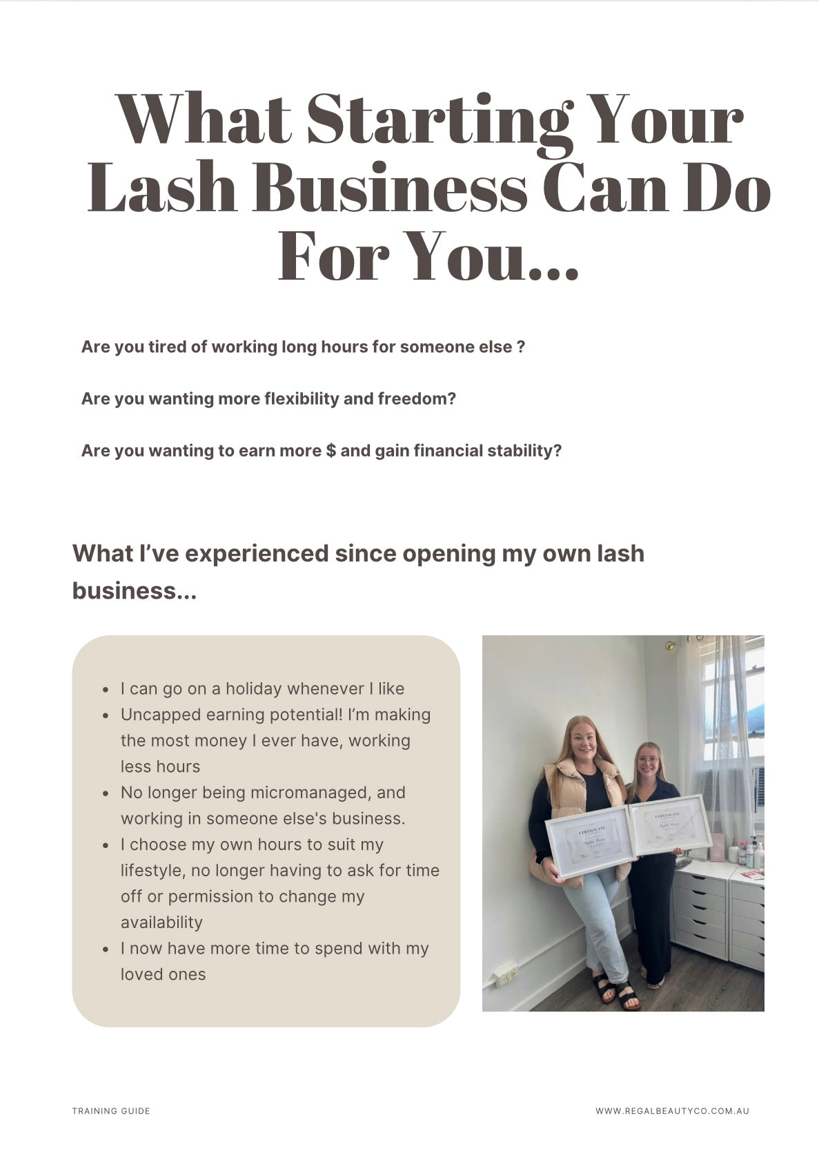 Beginner Lash Extensions Course