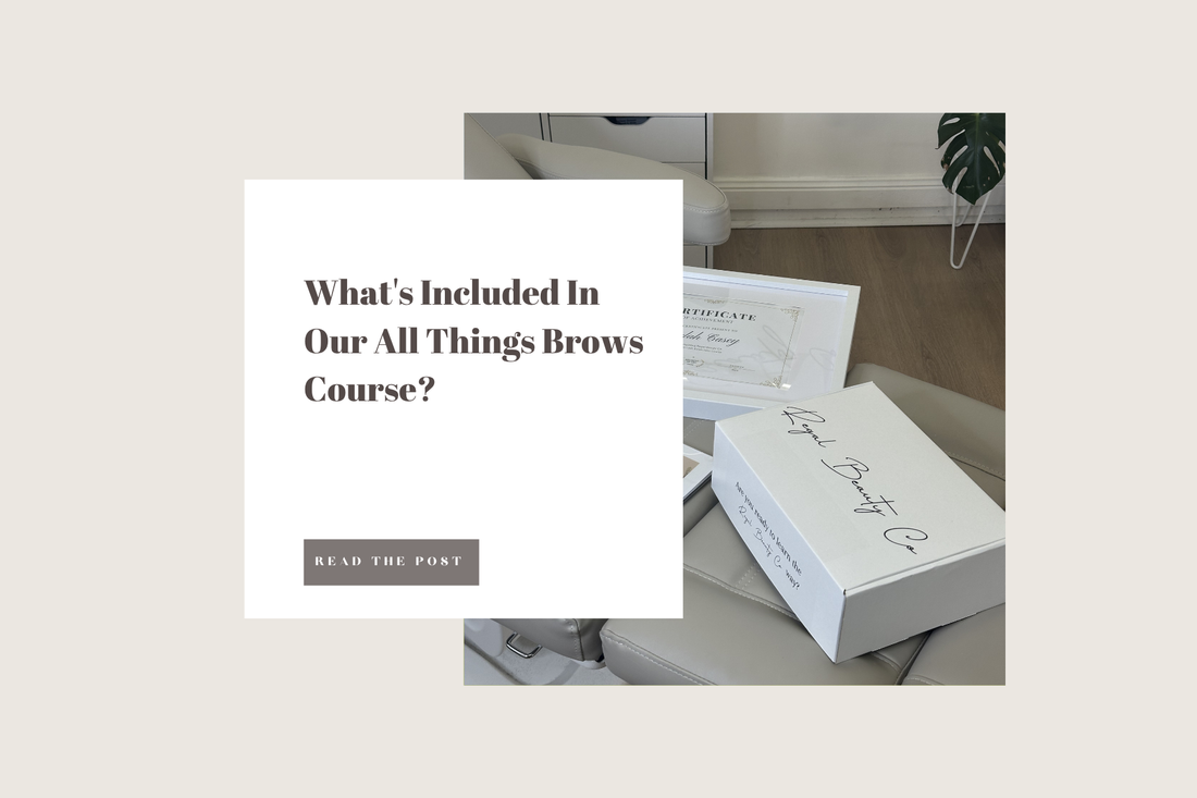 What's Included In Our All Things Brows Course?