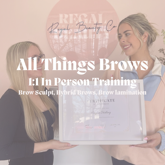 All Things Brows - 2 Day in person brow course