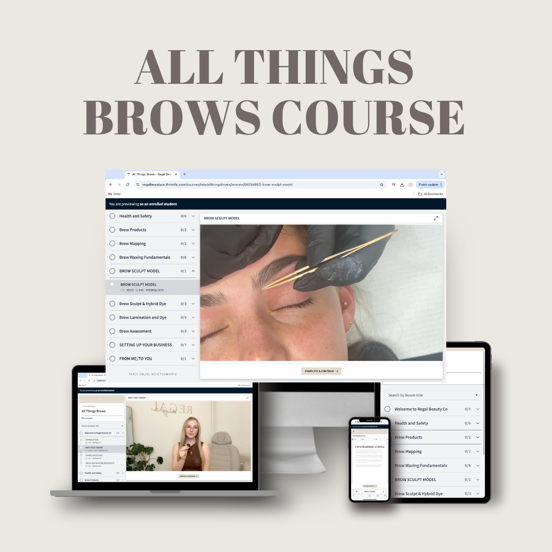 All Things Brows Online Course
