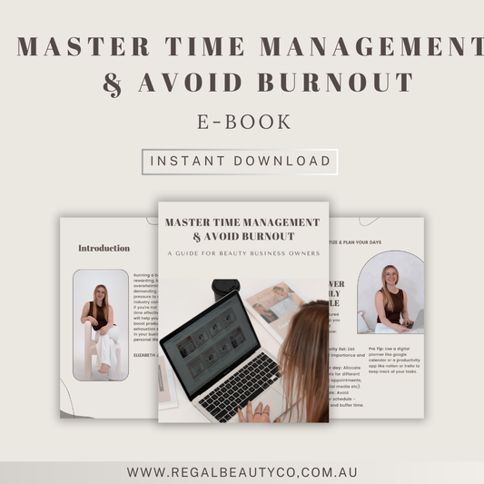 Master Time Management & Avoid Burnout E-Book