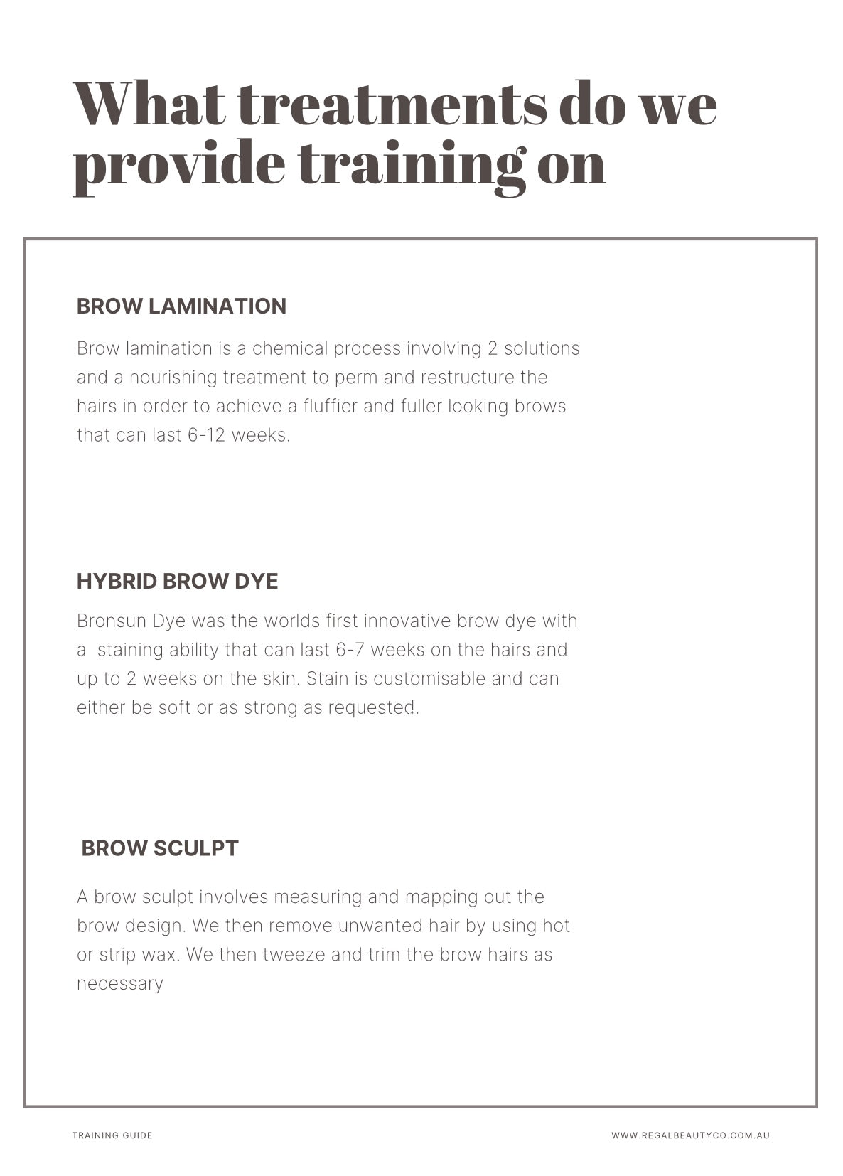 All Things Brows