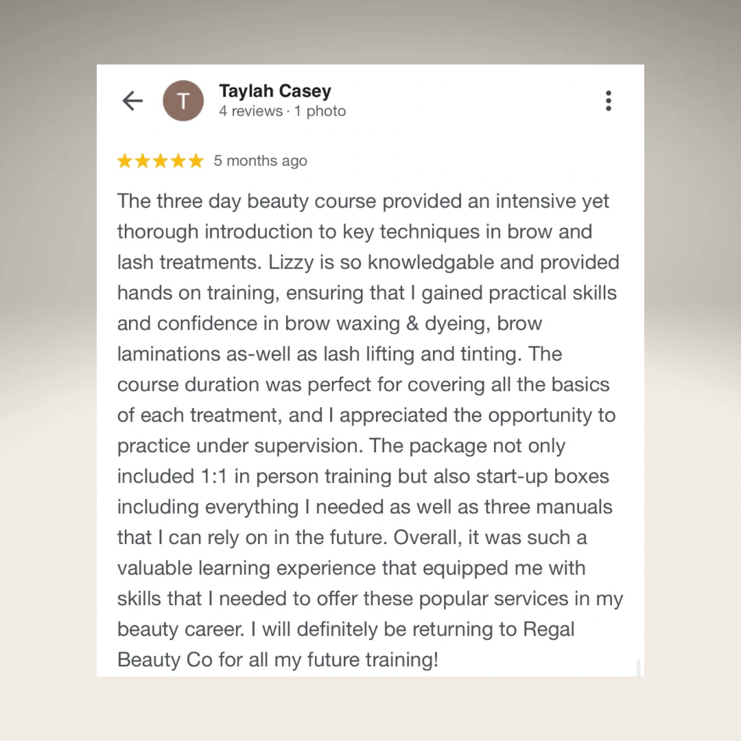 All Things Brows Online Course
